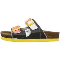 DOGO Stella Pantolette Geometric Shapes Damen Sandalen Pantolette Handgefertigt