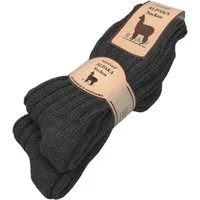normani Thermosocken 2 Paar Alpaka-Socken (Set, 2 Paar) hochwertige Alpaka-Wolle