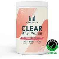 Clear Whey Isolat - 875g - 35Portionen - Preiselbeere und Himbeere