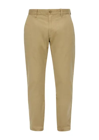 s.Oliver Red Label - Slim Fit: Chino aus Baumwolltwill - Austin beige - Gr. - 32