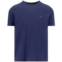 FYNCH-HATTON T-Shirt regular fit, unifarben, mit Logo Stickerei