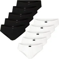 GÖTZBURG Slip Tower ohne Eingriff, Komfortbündchen, 100% Baumwolle, im 10er Pack