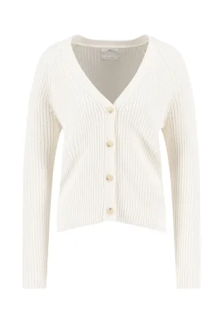 FYNCH-HATTON - CARDIGAN COTTON milk - Gr. - M