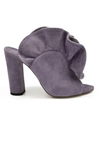 Jimmy Choo Haile 100 Mules Violett