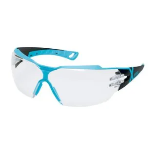 uvex Bügelbrille pheos cx2 schwarz, hellblau blau/grau/transparent - 9198261