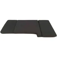 Klappmatratze für Citroen Jumper, Ducato, Boxer Typ 250 Bj ab 2006 (D), BREMER SITZBEZÜGE, (Set, 3-teilige klappbare Schlafauflage), in Schwarz