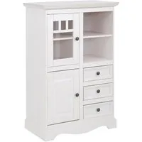 OTTO home Highboard Melissa, Vitrine, Breite 80 cm
