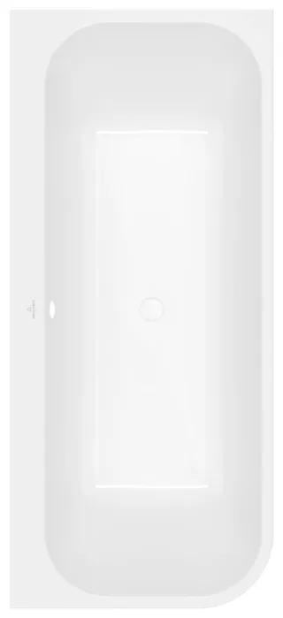 Villeroy & Boch Vorwandbadewanne Architectura 1700x750x575mm VWBW rechte Ausführung Weiss Alpin A170ARE9CR00V01