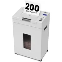 IDEAL Aktenvernichter IDEAL SHREDCAT Autofeed 8292 CC,4 x 10 mm Partikelschnitt, Sicherheitsstufe P-4, 200 Blatt Autofeed, 26 l Volumen, DSGVO-sicher