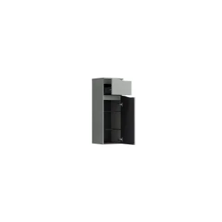 Burgbad Halbhoher Schrank Sinea 3.0 960x350x340 Kieselgrau Softmatt, UHZW035RF6808G0167 UHZW035RF6808G0167