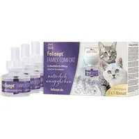 Felisept Katzenstreu 3x Felisept FAMILY Comfort Nachfüller 45ml