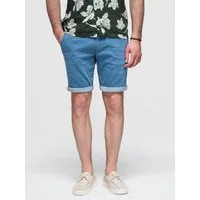 OMBRE Jeansshorts Jeansshorts für Herren mit hochgekrempeltem Bein