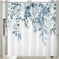 M&W DAS DESIGN Duschvorhang Shower curtains Anti schimmel Waschbar 180x200 Breite 180 cm