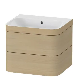 Duravit Happy D.2 Plus c-bonded Set wandhängend Mediterrane Eiche Matt 575x490x480 mm - HP4635N7171 HP4635N7171
