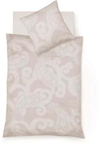 fleuresse Bettwäsche "Lech 4312" 2 Stk. Jacquard Flanell, Baumwolle, in Gr. 135x200, 155x220, 200x200cm