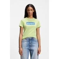 HUGO T-Shirt Classic Tee mit Rundhals, Logodruck