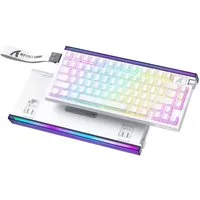 ATTACK SHARK R85 HE 8000Hz Rapid Trigger-Tastatur,0,005mm RT,Hall-Magnetic Switch Gaming-Tastatur (RGB-Lightbox, Hall-Magnetschalter,75% Gaming-Tastatur)