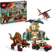 LEGO® Spinosaurier & Quetzalcoatlus: Hubschrauber-Einsatz (76976) Konstruktionsspielsteine, (984 St), LEGO Jurassic World, Made in Europe