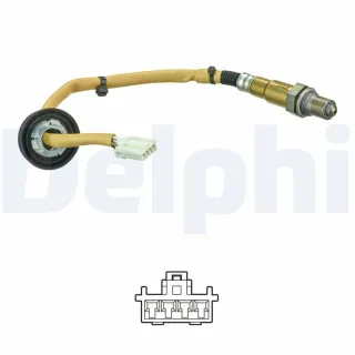 Delphi Lambdasonde vor Katalysator Mitsubishi Colt 1,3