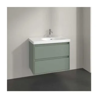 Villeroy und Boch Skyla Waschtischunterschrank C79700AF 2 Auszüge, 772 x 596 x 439 mm, Soft Green