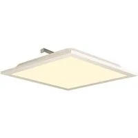 ZMH Deckenleuchten LED Panel Flach Design 3000K für Büro, Wohnzimmer,45*45cm/60*60cm, Warmweiß