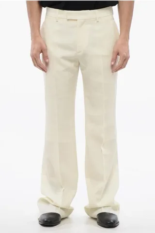 Flare-Fit-Hose in Beige
