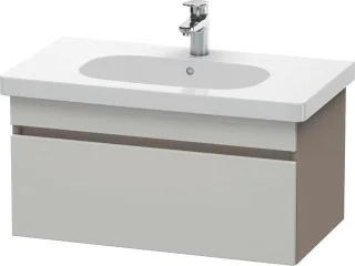 Duravit DuraStyle Waschtischunterbau wandhängend Betongrau & Basalt Matt 800x453x398 mm - DS63840074 DS638400743