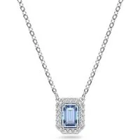 Swarovski Kette mit Anhänger Una Millenia Dc, mit Swarovski® Kristall, Swarovski® Zirkonia (synth)