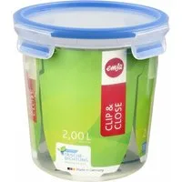 Emsa Vorratsdose Frischhaltedose CLIP & CLOSE 16,3 cm hoch transparent 2,0 l
