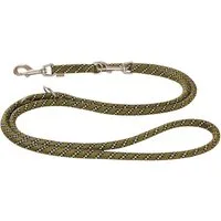 Wolters Hundeleine Führleine Everest reflektierend olive/schwarz