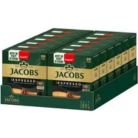 JACOBS Kaffee Löskaffee Typ Espresso 12 x 20 Getränke Sticks, (Packung, 12er Pack)