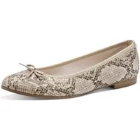 Tamaris Ballerina, Schlupfschuh, Frühlingsschuh, Businessschuh im Animal Look