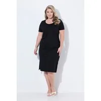 MIAMODA Midikleid Midi-Jerseykleid Straight Fit Hummer-Rückenprint