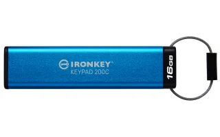 Kingston IronKey Keypad 200C | ikkp200c/16gb | USB-Flash-Laufwerk