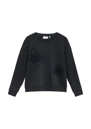 comma - Sweatshirt blau - Gr. - 34