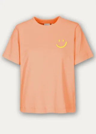 THE FASHION PEOPLE - T-Shirt `Happy` sorbet print - Gr. - M