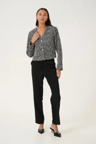 Blazer Regular fit black white
