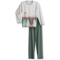CALIDA Capri-Pyjama Kids Outdoor Kinder (2 tlg) aus 100% Bio Baumwolle, hautfreundlich, pflegeleicht