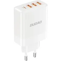 Dudao Dudao A5HEU Ladegerät 3x USB-A USB-C PD20W Weiß Smartphone-Ladegerät