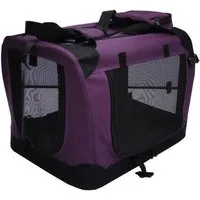 BruKa Tiertransportbox Bello Hundebox Hundetransportbox faltbar Autotransportbox Katzen Hunde
