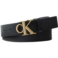 Calvin Klein Ledergürtel CK BUCKLE PEBBLE 40MM Regular fit und größenverstellbar