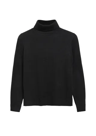 s.Oliver - Strickpullover schwarz - Gr. - 48