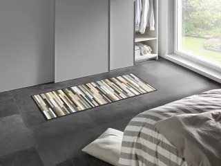 Mikado Stripes nature wash + dry Matte | Größe: 60x140cm