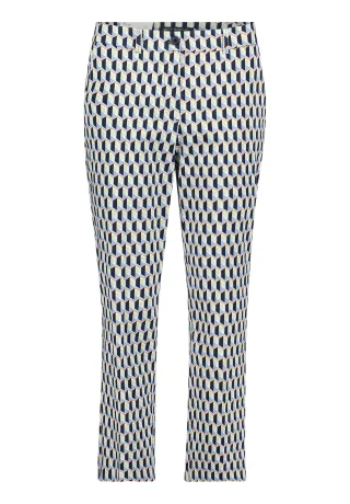 Betty Barclay - Businesshose blau/grün - Gr. - 44