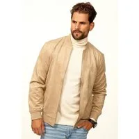 OneRedox Blouson als Weiche Übergangsjacke mit Baseball-Kragen Herren Blousonjacke im Bomberjacken Stil als Layering-Piece