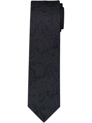 OLYMP - Krawatte Slim 6.5cm grau/grün