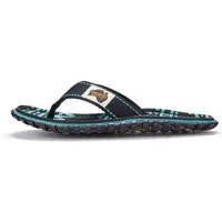 Gumbies Zehensandalen Original Flip Flops Dotty blau/anthrazitgrau Badeschuh