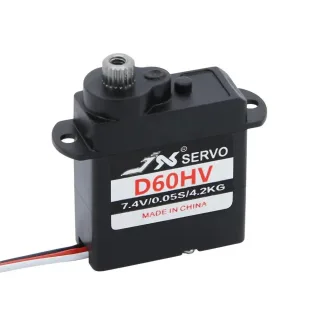 JX PDI-D60HV 4.2kg 7.4V Coreless Digital Servo 14g Micro Size for RC Aircraft Helicopter FPV Drone