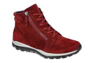 Gabor 76.868.38 Damen Stiefeletten dark-opera Wedge Keilabsatz bequem