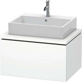 Duravit L-Cube Konsolenwaschtischunterbau wandhängend Weiß Matt 720x547x400 mm - LC581101818 LC581101818